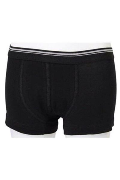 Akpınar Çamaşırları Boxeri negri din Lycra pentru băieți, 5 piese