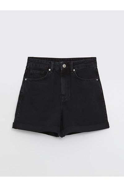 LC Waikiki Pantaloni scurți de jeans pentru damă - Standard Fit