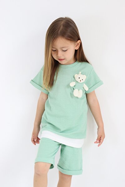 Harika KIDS مجموعة لعبة الدبدوب والشورت الصيفية الأساسية للأطفال من عمر 2 إلى...