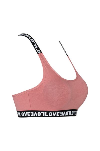 HNX Αθλητικό σουτιέν Mink Love Elastic Cross Strap