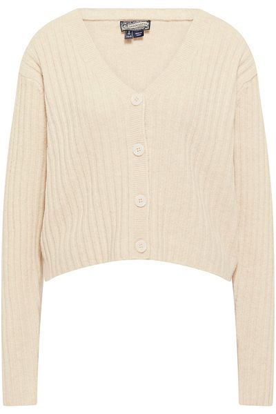 Dreimaster Vintage Strickjacke incus