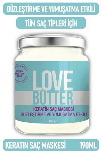 LOVE BUTTER 9 Natural Oil and Keratin Hair Care Mask 190ml
