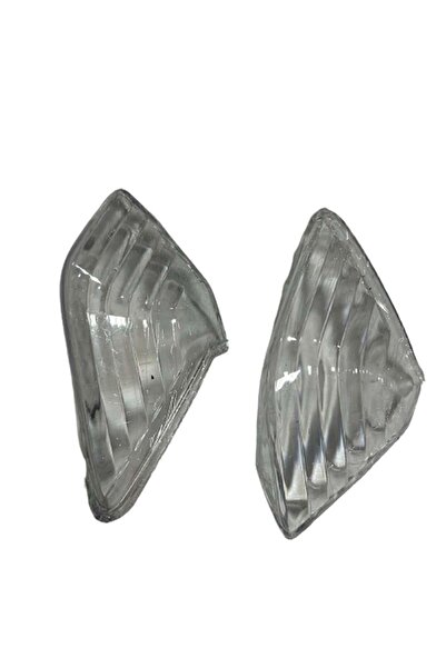 MotoExpress Honda Cbf150 2010-2019 Arka Sağ Sol Sinyal Camı Takımı Şeffaf Cs