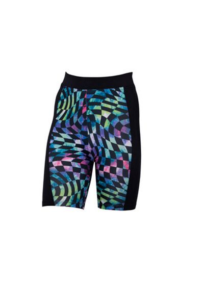 Kom Patterned Tights Swimsuit