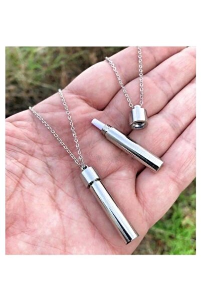 Herşey Nota Kapsül Açılabilen Notlu Kapaklı Dilek Kolyesi