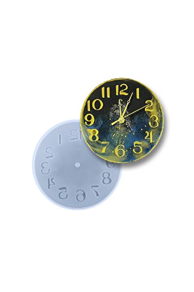Getshop Alışveriş Pazarı Epoksi Küçük Saat Kalıbı 10.5cm