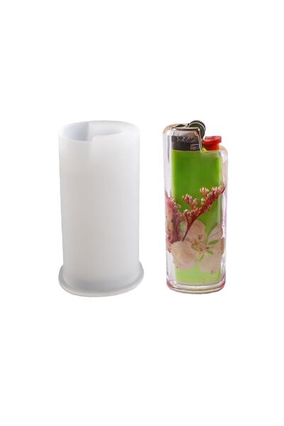 Getshop Alışveriş Pazarı Epoksi Küçük Çakmak Kılıfı Kalıbı 6.4cm