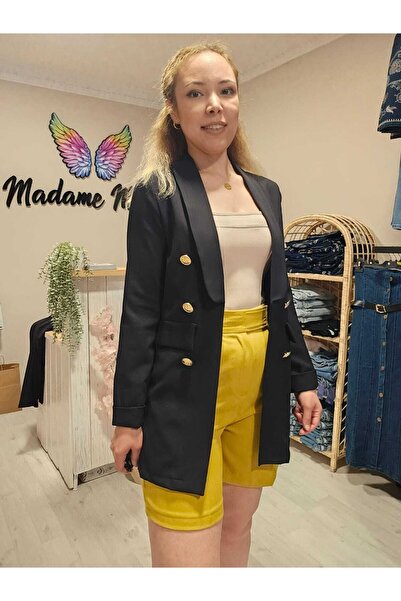 MADAME MELEK Жіночі шорти з подвійною тканиною, плісировані, на липучках, з кишенями