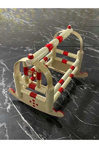 Kitchen Mania Wooden Toy Crib