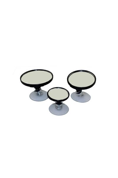 Space Colored Mirror Set - 3 Pieces Black / Ayds96