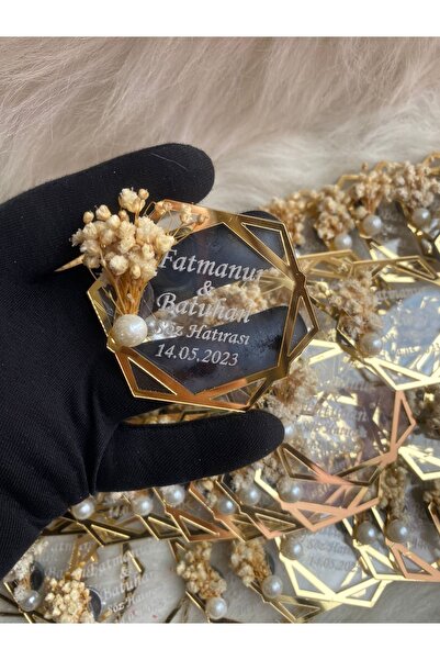 Bİ DÜNYA TASARIM 25 Adet Magnet Söz,düğün,nişan,mevlüt,nikah,kına,sünnet Dağı...