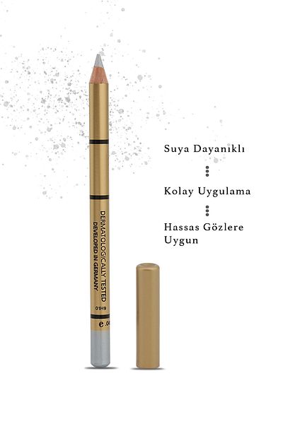 BROOKLIN Eye Pencil - Eyeliner No: 303 (Silver)