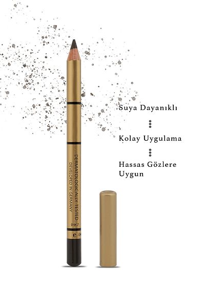 BROOKLIN Eye Pencil - Eyeliner No: 302 (Dark Grayish Brown)