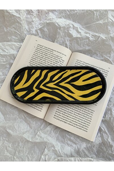 unique florya Zebra Decorative Tray Oval Presentation Candle Holder Counterto...