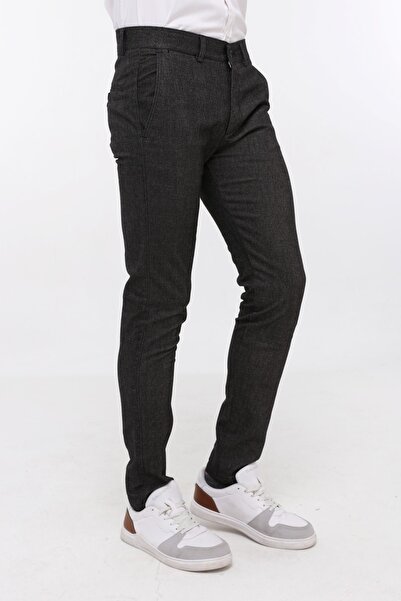 daddies cool with epic Antrasit Pamuklu Chino Pantolon