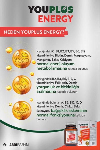 Youplus Multi Ener-g Multivitamin 2 X 30 Tablets
