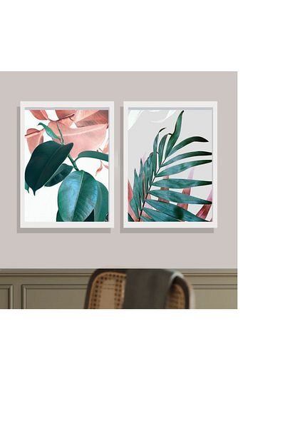 Senden Hediye Ramă de perete 30x40cm - Set de 2 - Adeziv, fără urme și pete