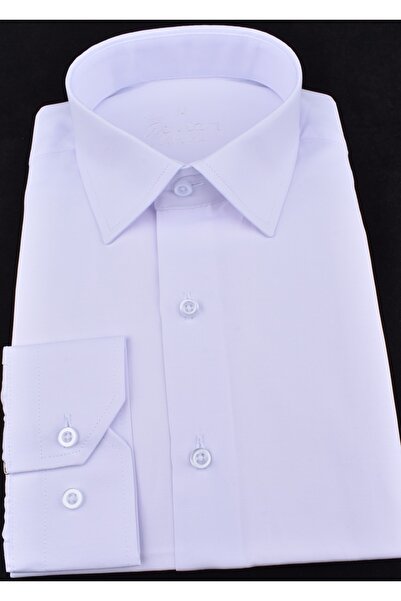 BERKAM New Satin 8081 Slimfit Shirt/white/xl