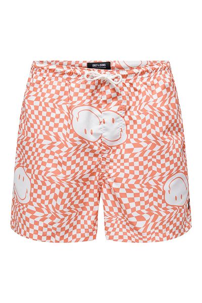 Only & Sons Elastic Bundle und Tunnelzuglice Badehose – Bade-Shorts