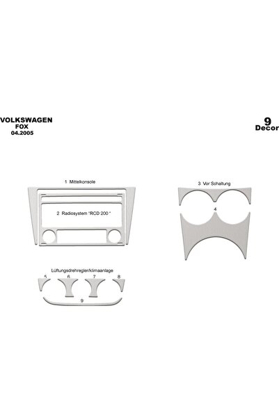 meriç cockpit design ميريتش ®   فولكس واجن فوكس تراكوتا أمامي مطلي باللون الأ...