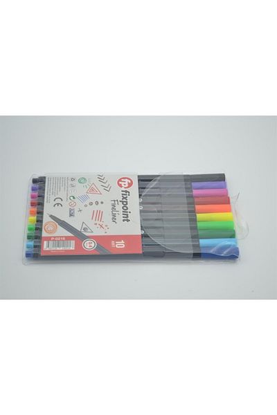 FixPoint Fineliner Pen 0.4 Mm 10 Pieces