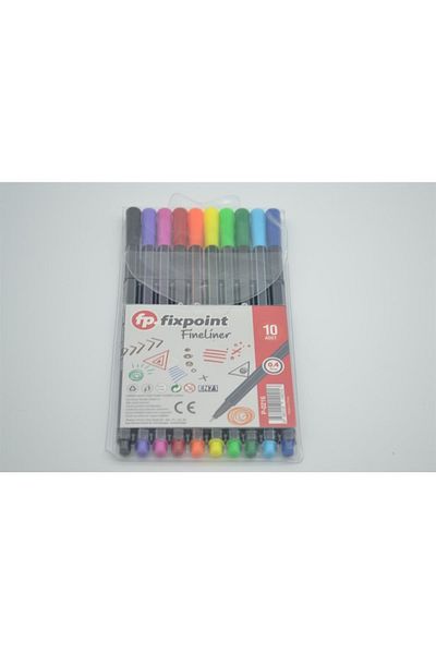 FixPoint Fineliner Pen 0.4 Mm 10 Pieces
