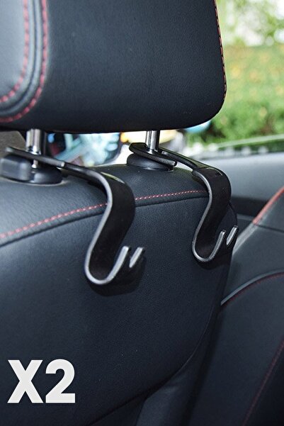 APEXEL Araç içi Koltuk Askısı Organizer Koltuk Başlığı Tutucu 2 Adet Krem