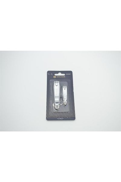 Anchor Gx107 مقص أظافر صغير وكبير 2 قطعة