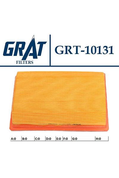 GRAT Egea 16-1.6 Mjtd Air Filter - 10131 Model