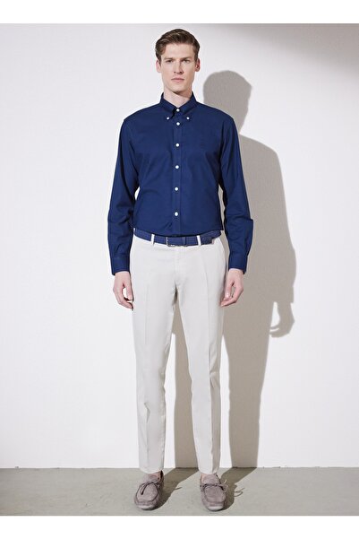 BROOKS BROTHERS Normal Bel Normal Paça Slim Fit Taş Erkek Pantolon Bbsp23mpt002