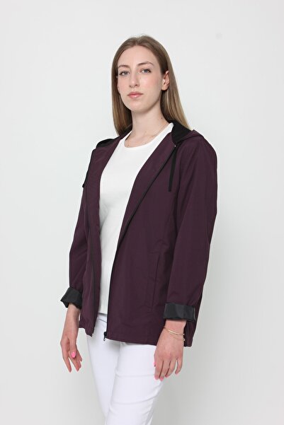 Cottoncool Women's Mesh Lined Raincoat Windbreaker