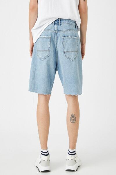 Koton Férfi világos indigó rövidnadrág és Bermuda 1YAM43191YD