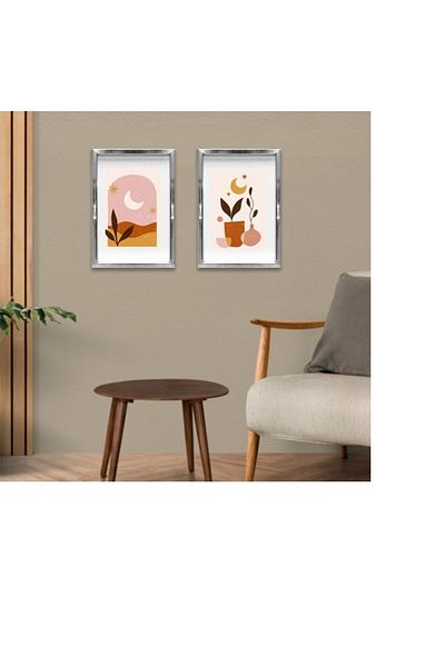 Senden Hediye 20x30cm Set de 2 rame adezive de perete - nu lasă urme și pete 7 culori