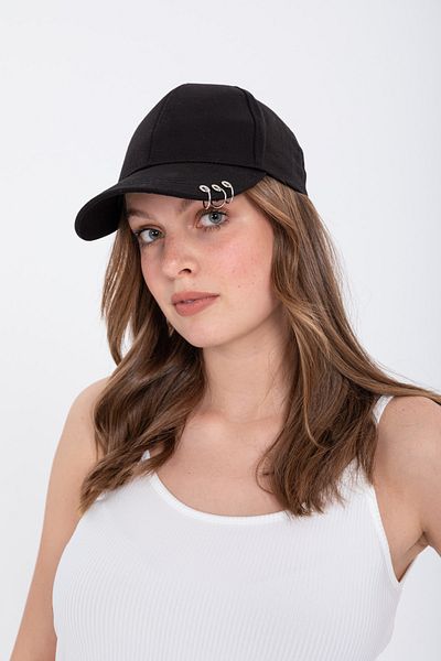 Eke 3 Ring Black Color Piercing Hat