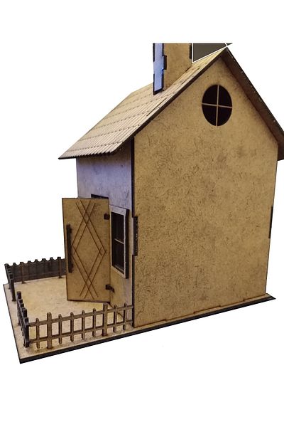 TLR hobi Wooden House Model Garden House Large Size