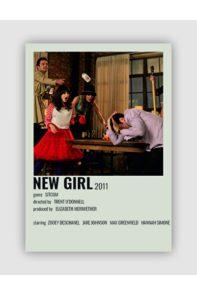 fırsatlar diyarı Poster de perete cu card de informații despre filmul New Girl
