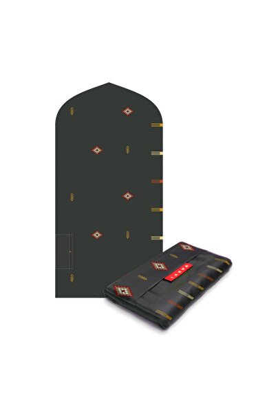 TAKVA Portatif Cep Seccade  Seyahat Namazlığı Katlanabilir mükemmel Hediye Kilim