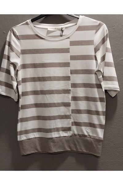 SER بلوزة نسائية مخططة