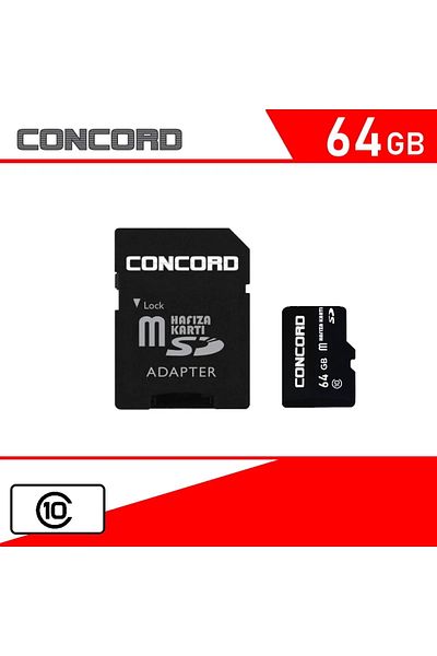 Concord 64gb Memory Card M-sd Class10