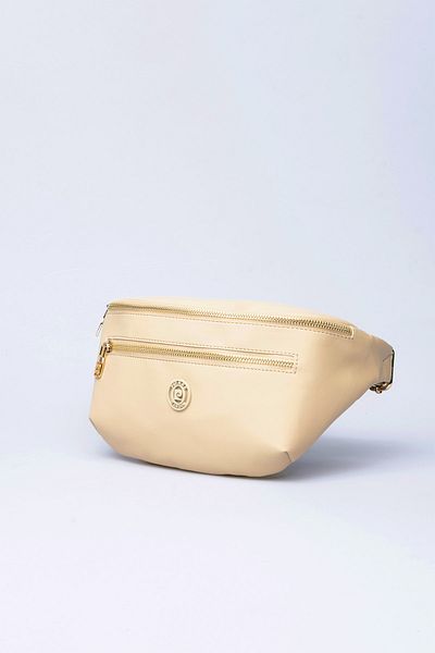 Pierre Cardin Nude Satin Women's Waist Bag 05Po22Y1542