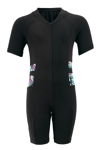 MARESİVA Side Patterned Jumpsuit Swimsuit