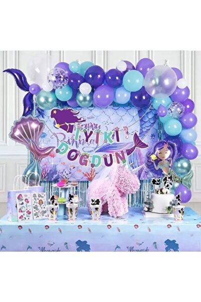 DÜVENCİ TİCARET Σετ μπαλονιών από αλουμινόχαρτο πολυτελείας Çıtıpıtıstore Mer...