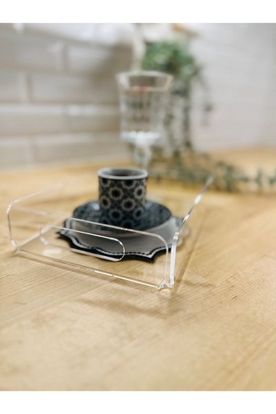 ipeksi pleksi صينية عرض فردية مقاس 22 × 14