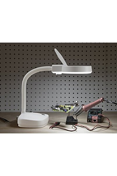 Nikula مصباح مكبر مكتبي بإضاءة فلورسنت 3.5x 808a