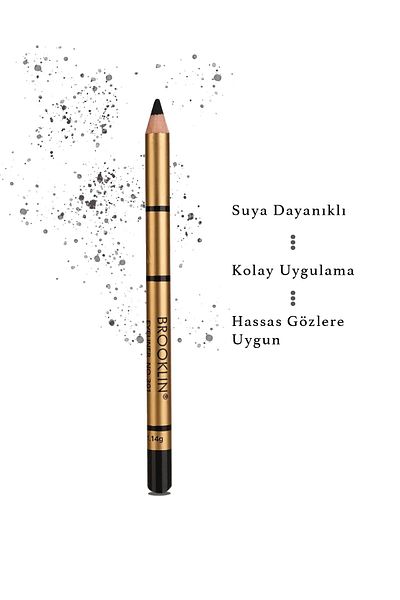 BROOKLIN Eye Pencil - Eyeliner No: 301(BLACK)
