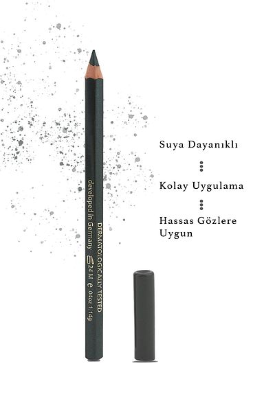 BROOKLIN Eye Pencil - Eyeliner No: 402 hexagonal (DARK GREEN)