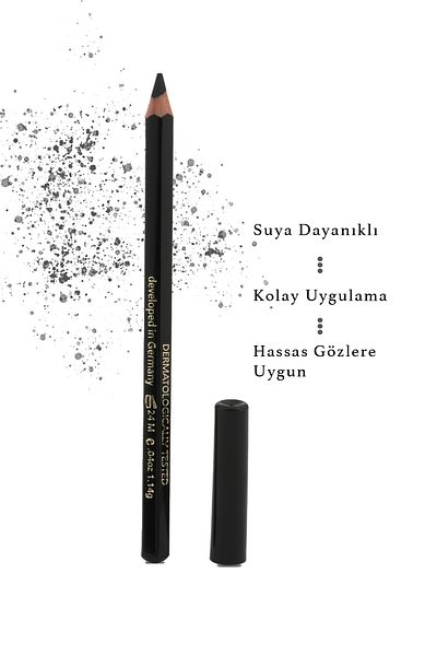 BROOKLIN Eye Pencil - Eyeliner No: 401 hexagonal (BLACK)