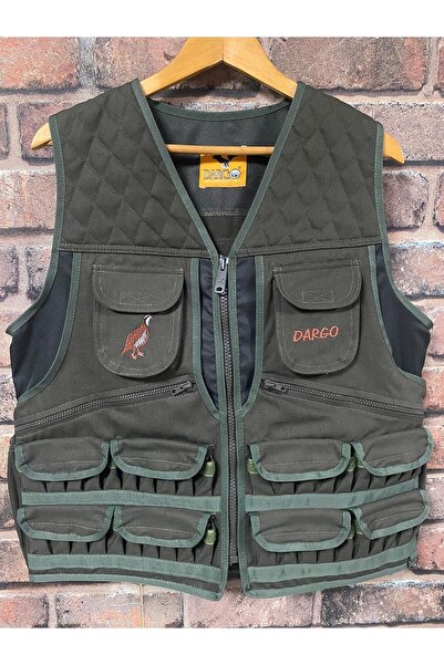 Dargo A09 Haki Avcı Yeleği S Beden