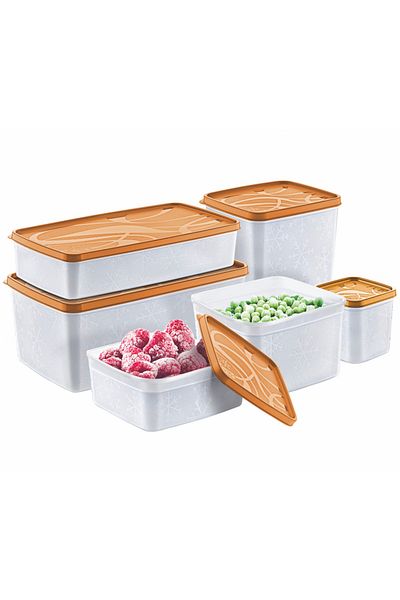 HOBBY LİFE Alaska No Frost 6-Piece Storage Container Set