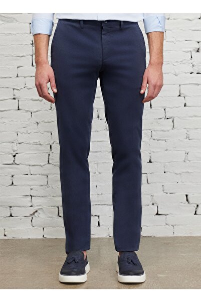 ALTINYILDIZ CLASSICS Ανδρικό παντελόνι Normal Waist Slim Leg Slim Fit Navy Blue ανδρικό παντελόνι 4a 0123200041